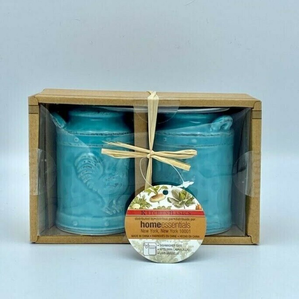 Country Style Rooster Salt and Pepper Set Home Ess